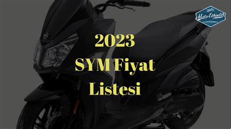 sym motor fiyat listesi 2019